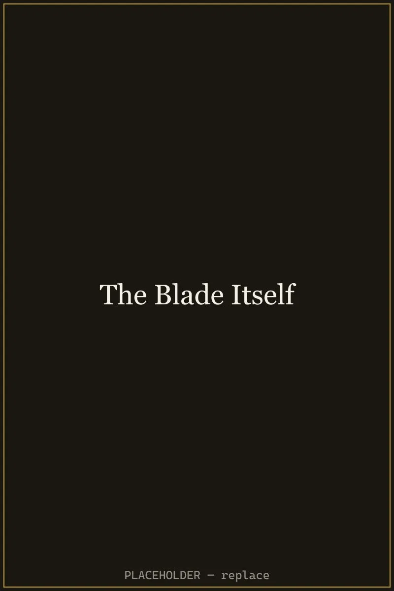 Cover of The Blade Itself by Joe Abercrombie