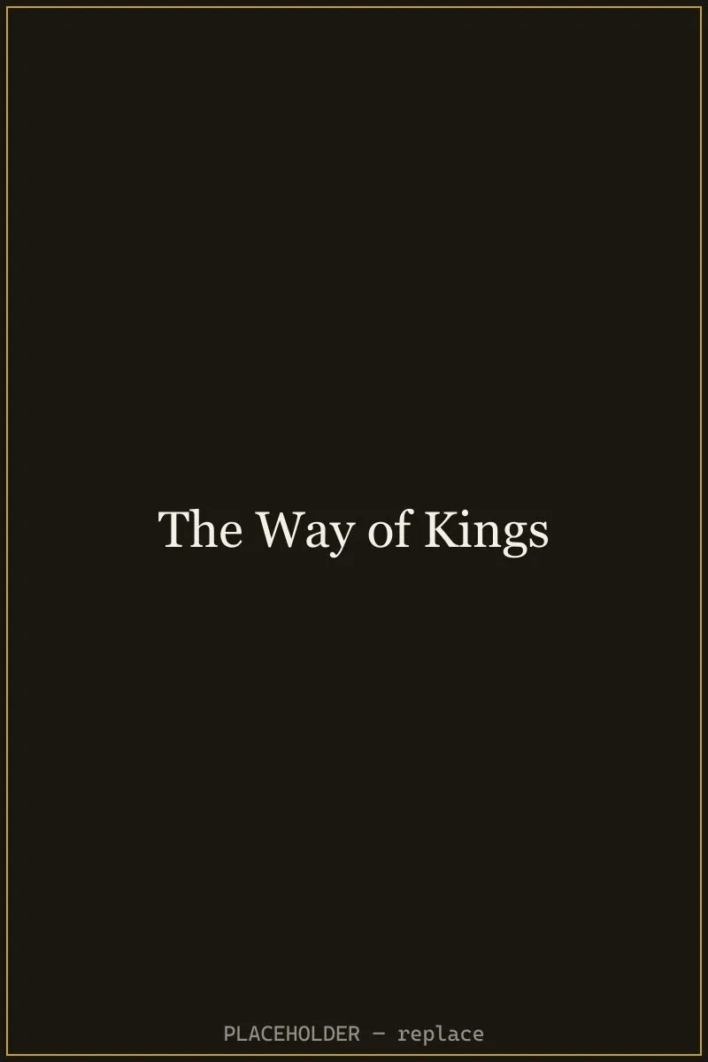 Cover of The Way of Kings by Brandon Sanderson